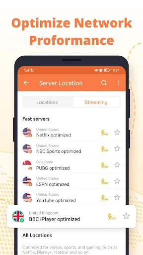 Turbo VPN - Secure VPN Proxy Android app screenshot 5