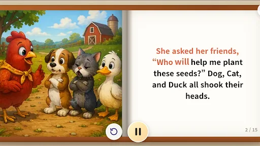 Stori | Books Read Aloud Android app screenshot 1