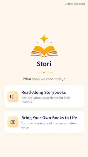 Stori | Books Read Aloud Android app screenshot 4