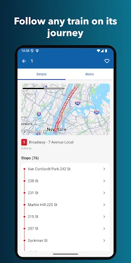 TrainsFYI: Train Map & Tracker Android app screenshot 2
