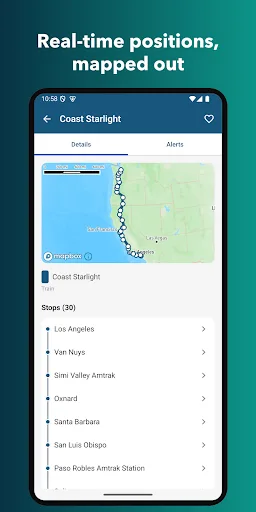TrainsFYI: Train Map & Tracker Android app screenshot 4