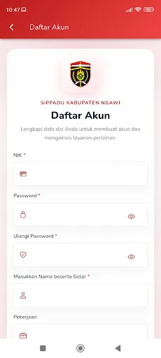 SIPPADU Mobile Android app screenshot 5