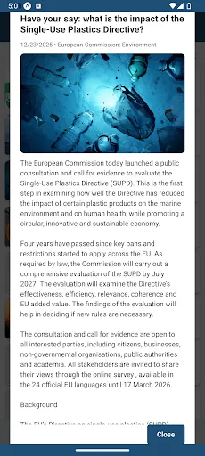 EcoReady Android app screenshot 4