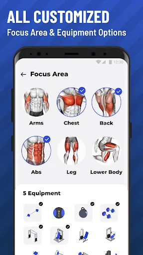 Gym Workout Tracker: Gym Log Android app screenshot 2