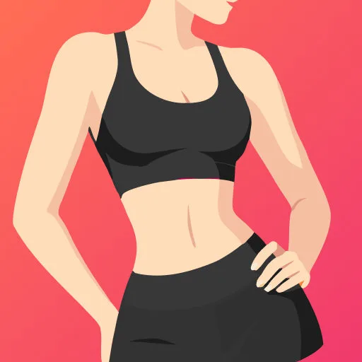 Lazy Workouts for Women Android app icon