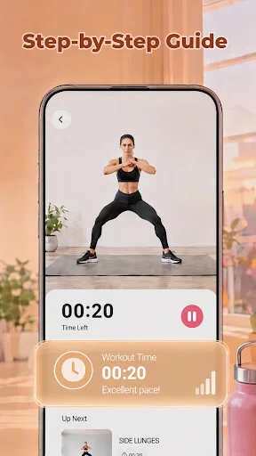 Lazy Workouts for Women Android app screenshot 4