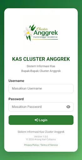 Kas Cluster Anggrek Android app screenshot 1