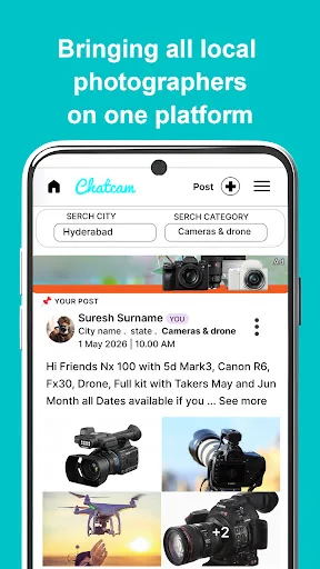 ChatCam Android app screenshot 2