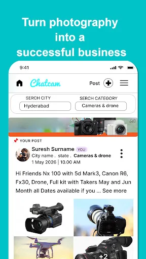 ChatCam Android app screenshot 6