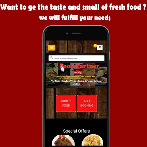 Food Partner Android app screenshot 3