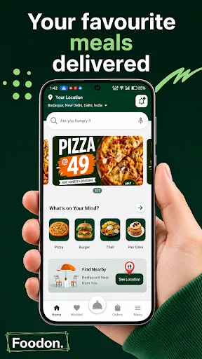 Foodon Android app screenshot 1