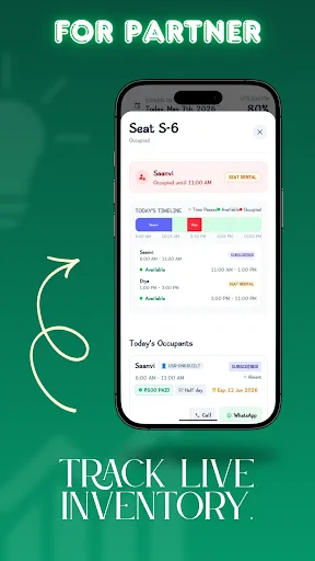 GoLib: Library Seat Booking Android app screenshot 5