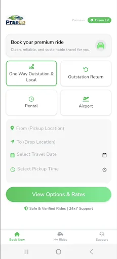 PrasGO Android app screenshot 2