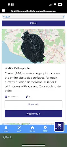 CAAM AIM Android app screenshot 3
