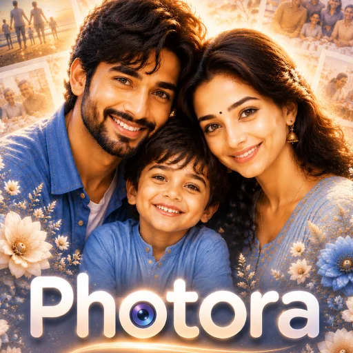 Photora - AI Family Maker Android app icon