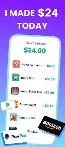 Playout: Earn Money Android app screenshot 1