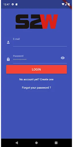 S2W Sensors Android app screenshot 2