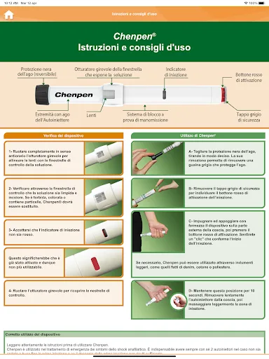 Chenpen Autoiniettore Android app screenshot 6