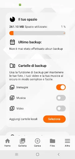 WINDTRE Professional Cloud Android app screenshot 6