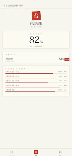日本語教師　試験対策 Android app screenshot 3