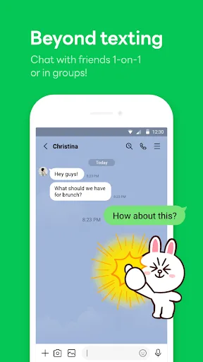 LINE: Calls & Messages Android app screenshot 1