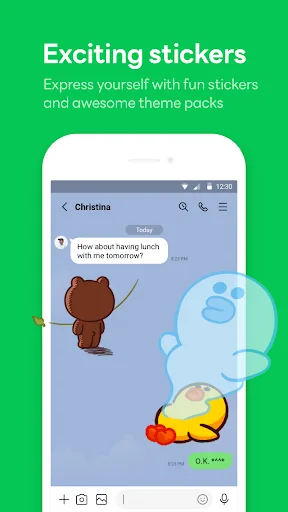 LINE: Calls & Messages Android app screenshot 2