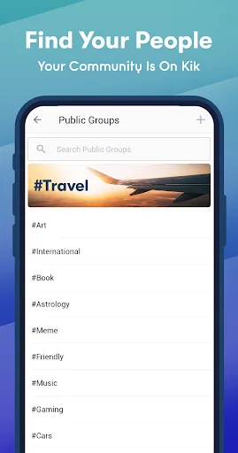 Kik — Messaging & Chat App Android app screenshot 4