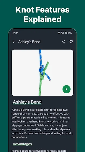 Knots Tying Guide: KnotSmith Android app screenshot 3