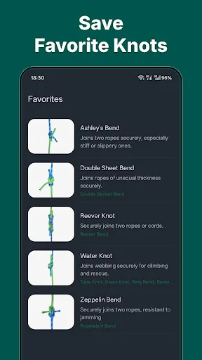 Knots Tying Guide: KnotSmith Android app screenshot 5