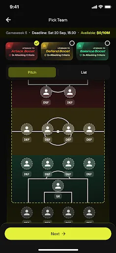 GoalPe: Daily Fantasy App Android app screenshot 1