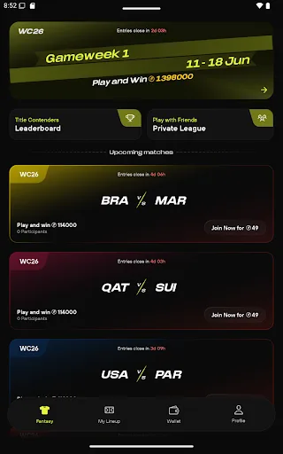 GoalPe: Daily Fantasy App Android app screenshot 3