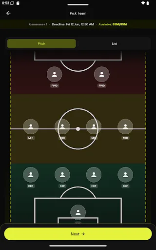 GoalPe: Daily Fantasy App Android app screenshot 4