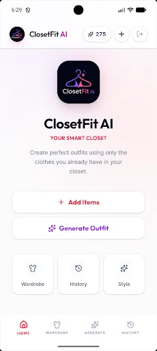 CloseFit AI Android app screenshot 1