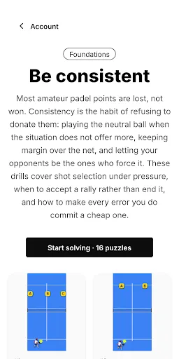 Padel Chess: Tactics Trainer Android app screenshot 3