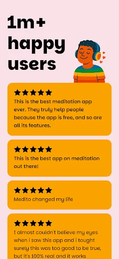 Medito: Meditation & Sleep Android app screenshot 6