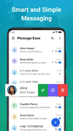 Messages: Text SMS Home App Android app screenshot 1