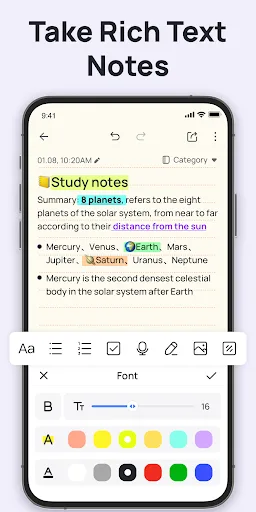 Mind Notes: Note-Taking Apps Android app screenshot 3
