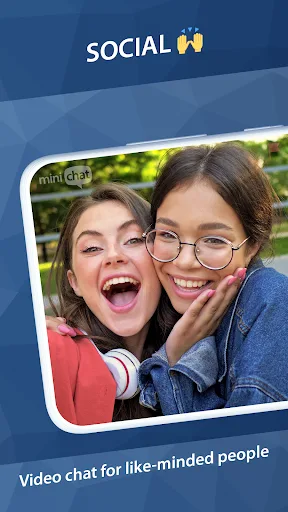 Minichat – The Fast Video Chat Android app screenshot 1