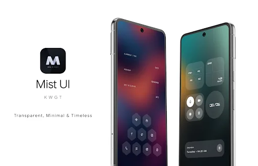 Mist UI KWGT Android app screenshot 3