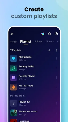 Music Player & MP3 Player Android app screenshot 5