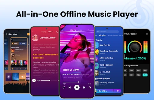 Offline Music Player: Play MP3 Android app screenshot 1