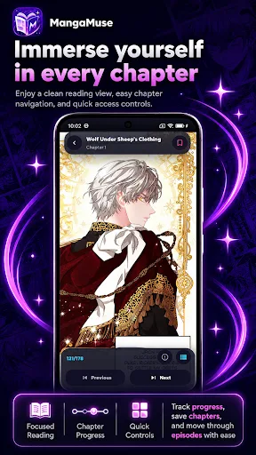 MangaMuse: Manga & Webtoon Android app screenshot 3