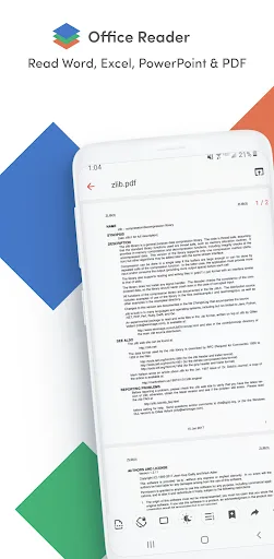 Office Reader - PDF,Word,Excel Android app screenshot 1