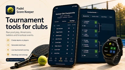 Padel Score Keeper Android app screenshot 6
