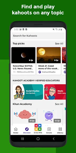 Kahoot! Play & Create Quizzes Android app screenshot 5