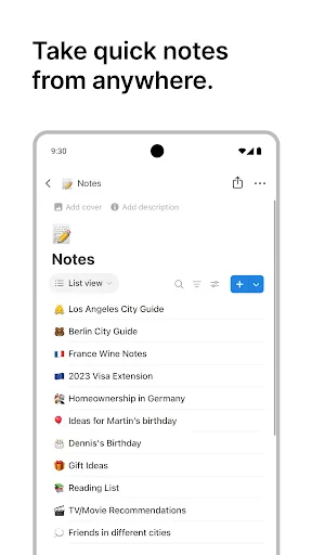 Notion: Notes, Tasks, AI Android app screenshot 5