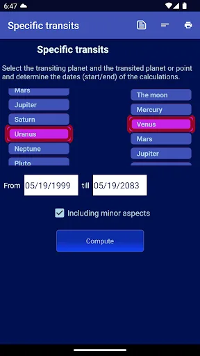 Astro-Studio Android app screenshot 3