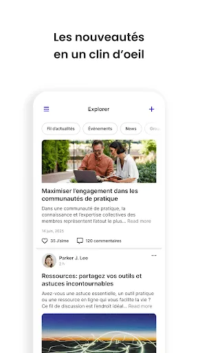 Alptis Communities Android app screenshot 1