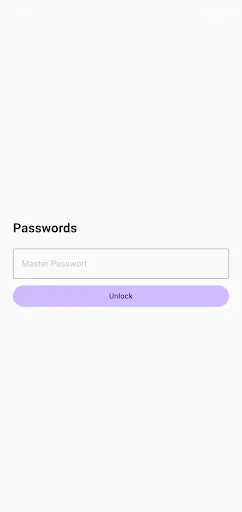 Passwords Android app screenshot 2