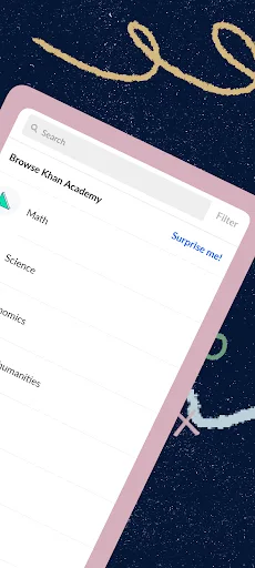 Khan Academy Android app screenshot 2